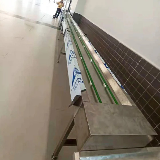 2条圆带绳式收餐线